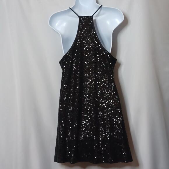 PEARL GEORGINA CHAPMAN of MARCHESA Sequin Dress. 10 - Picture 11 of 13